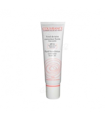 AVENE COUVRANCE MAQUILLAJE FLUIDO 30 ML PORCELANA