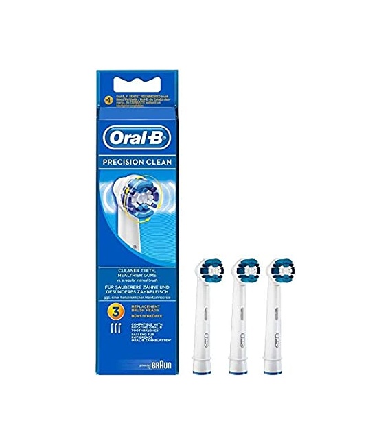 Recambios Cepillo Eléctrico Oral-B Precision, 3 Unidades 156622