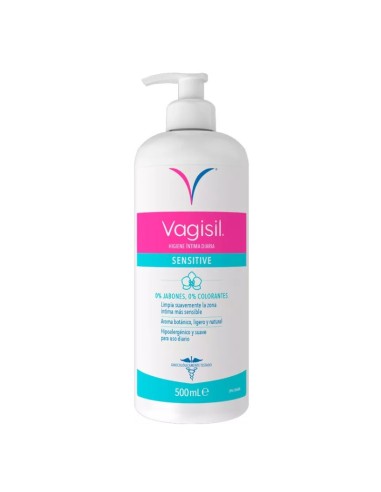 Vagisil Gel Higiene Íntima diaria Sensitive 500 ml