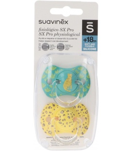 Suavinex Chupete Silicona Fisiológico Sx Pro ZERØ.ZERØ para bebés 6-18  meses (M)