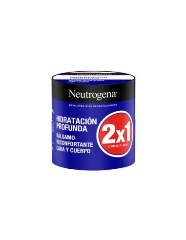 NEUTROGENA Duplo Hidratación Profunda Bálsamo Reconfortante 2x300 ml