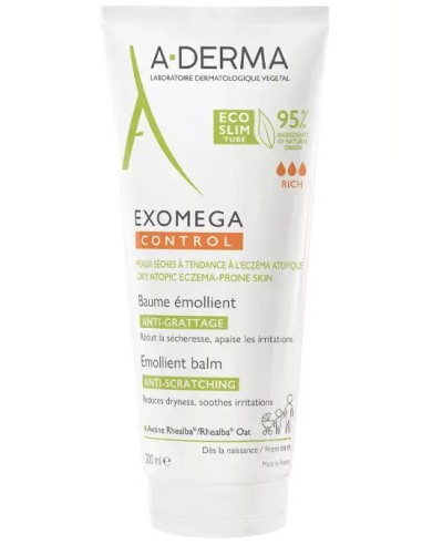 A-DERMA Exomega Control Bálsamo Emoliente 200 ml