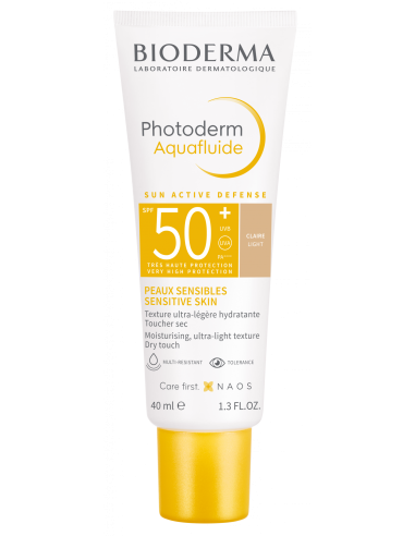 Bioderma Photoderm Aquafluide Claro SPF 50+ 40 ml Piel Grasa