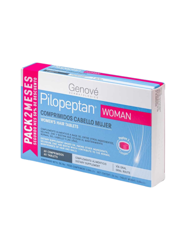 Pilopeptan Woman Pack 2 meses 60 Comprimidos