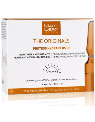 Martiderm Proteos Hydra Plus SP Antioxidante, 10 Ampollas