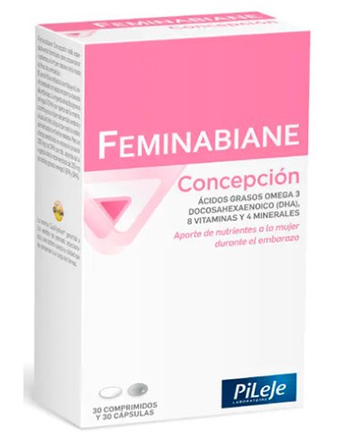 Pileje Feminabiane Concepción 30 comprimidos + 30 cápsulas