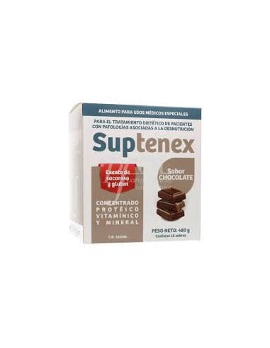 Sub Tenex 15 sobres chocolate wallax 32 gr