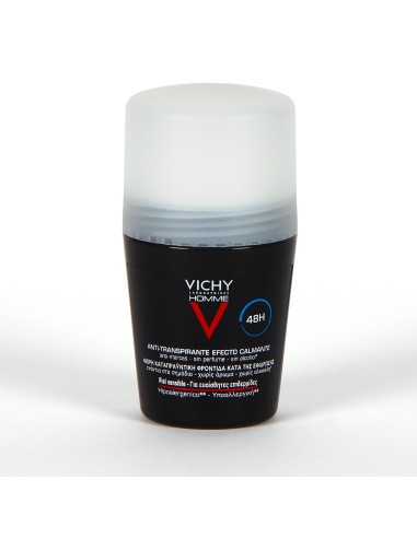 Vichy Homme Desodorante Bola Piel Sensible 50 ml