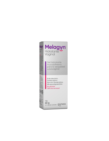 Melagyn Hidratante Vaginal Tubo 60g con 1 Aplicador Reutilizable