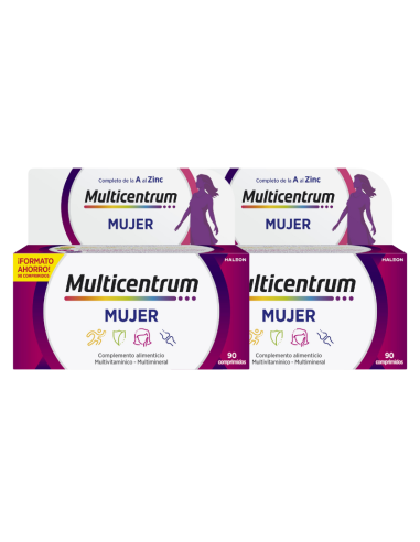 MULTICENTRUM Mujer 90+90 Comprimidos