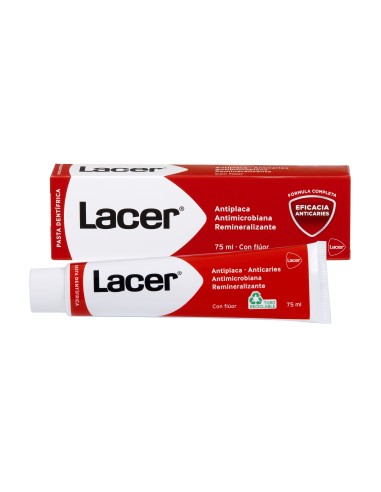 Lacer Pasta Dental Con Flúor, 75 ml