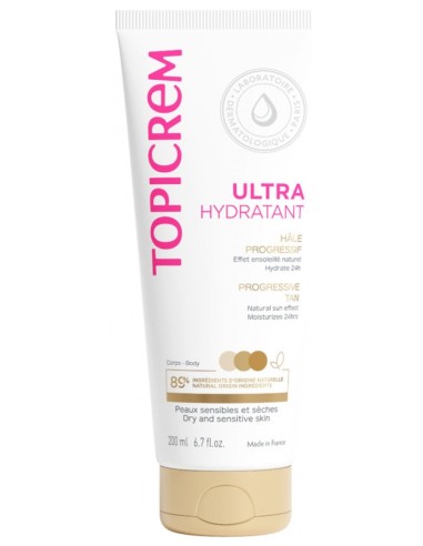 TOPICREM Ultra-Hidratante Bronceado Progresivo 200 ml