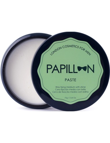 PAPILLON Paste Cera Fijación Medio Con Brillo 75g