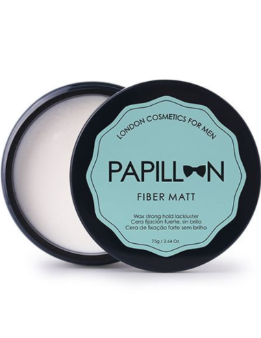 PAPILLON Fiber Matt Cera Fijación Fuerte Sin Brillo 75g