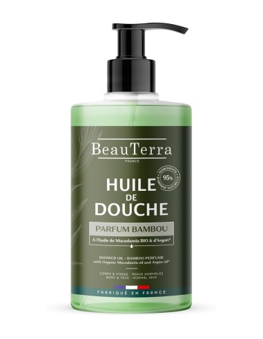 BEAUTERRA Huile de Douche Bambú 750 ml