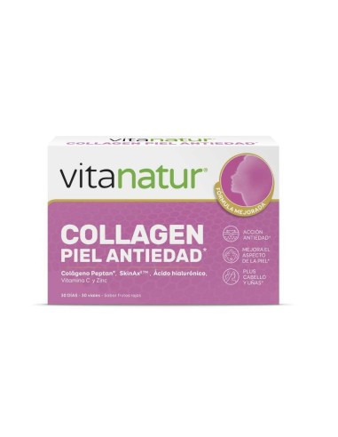 Vitanatur Collagen Piel Sabor Frutos Rojos 30x25 ML