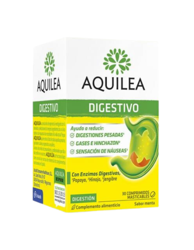 AQUILEA Digestivo 30 Comprimidos Masticables