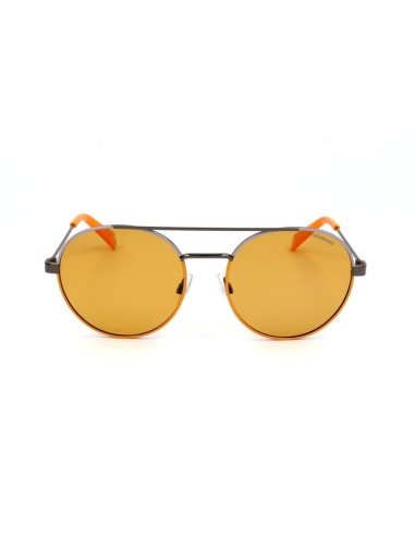 Gafas de sol Polaroid, unisex, acero inoxidable, amarillo