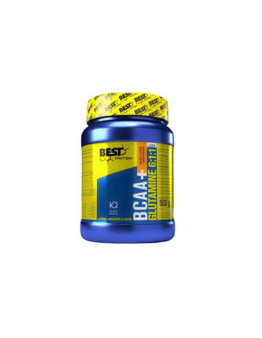 BEST BCAA + Glutamine Sabor Naranja 500g