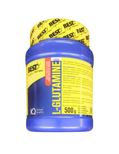 BEST L-Glutamine Sabor Frutas del Bosque 500g