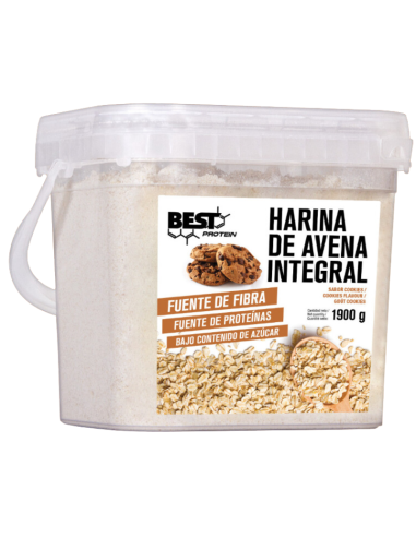 BEST Harina de Avena Integral Sabor Cookies 1900g