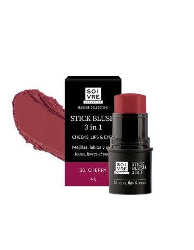 SOIVRE Stick Blush 3 in 1 4g Color Cherry