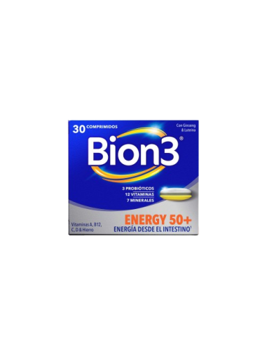 Bion 3 Energy 50+ 30 Comprimidos