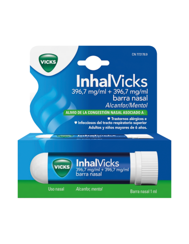 Vicks InhalVicks Barra Nasal 1 ml