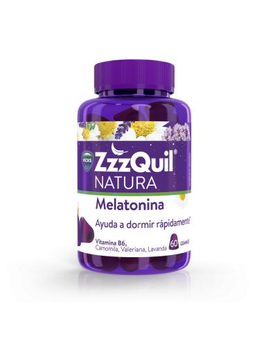 ZzzQuil Natura Melatonina 60 Gummies