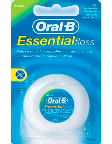 Oral-B Essential Floss con Cera y Menta