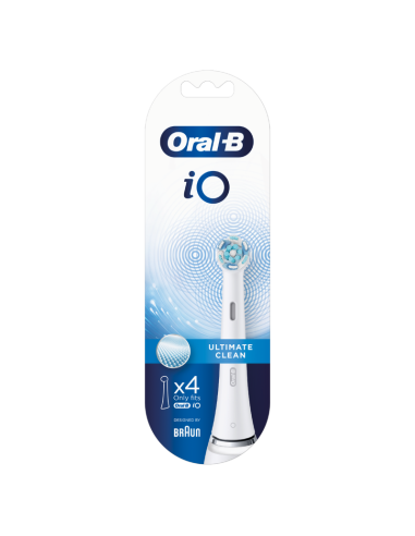 Oral-B iO Ultimate Clean Blanco Recambios 4 Unidades