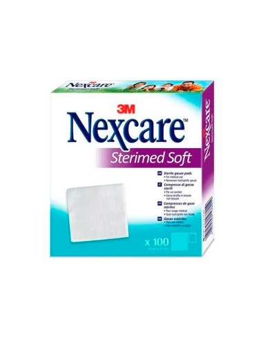 3M Nexcare Compresas Estériles 100 Unidades 10x10 cm