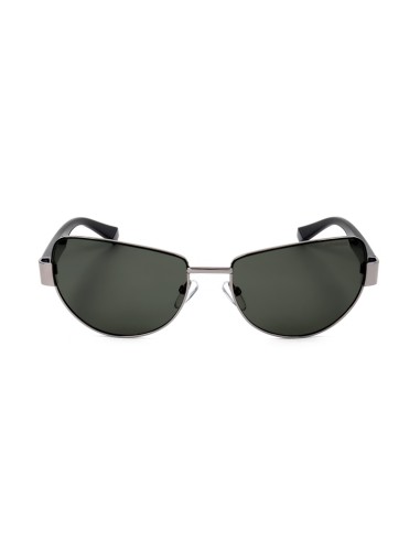 Polaroid, acero inoxidable, verde, unisex, gafas de sol