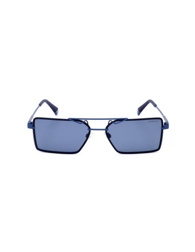 Sunglasses Polaroid, unisex, acero inoxidable, azul