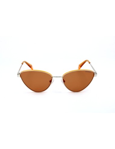 Gafas de sol para mujer, Polaroid, acero inoxidable, Palladium y amarillo, modelo PLD 6071/S/X