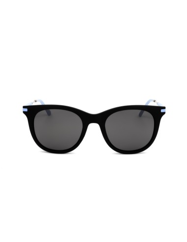 Lentes de sol para mujer, Calvin Klein Jeans, CKJ19701S, color negro mate, material inyectado