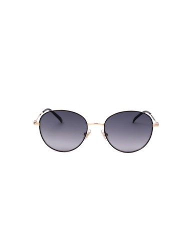 Safilo, mujer, sunglasses, titanio, oro, negro