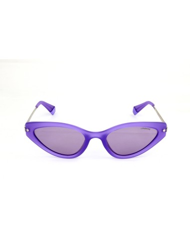 Gafas de sol Polaroid, material policarbonato, color lila, modelo PLD 4074/S, para mujer