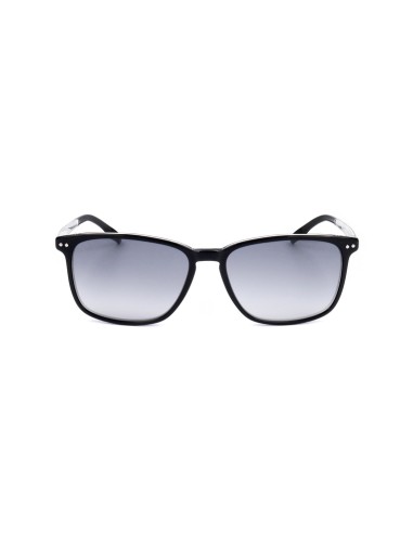 Gafas de sol para hombre, Safilo, Tratto 11/S, acetato, negro cristal