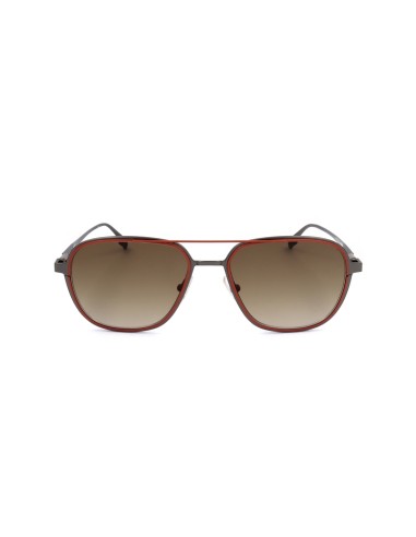 Safilo, gafas de sol, titanio, rojo, hombre