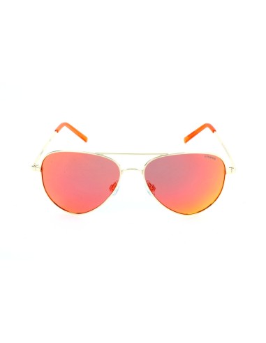 Polaroid, metal, unisex, dorado, modelo PLD 6012/N, gafas de sol