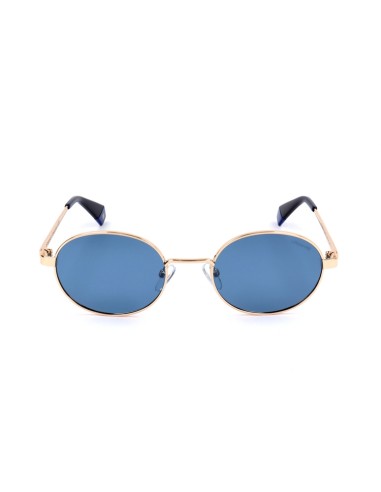 Gafas de sol Polaroid, acero inoxidable, unisex, azul