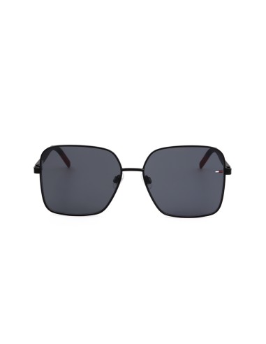 Gafas de sol para mujer, Tommy Hilfiger, acero inoxidable, negro