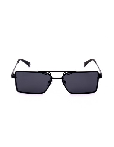 Polaroid, gafas de sol, acero inoxidable, negro, unisex