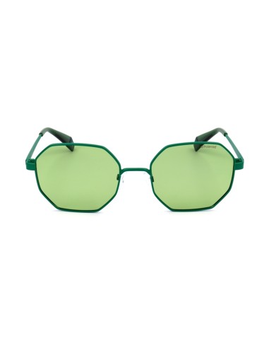 Gafas de sol Polaroid, modelo PLD 6067/S, material acero inoxidable, color verde, unisex