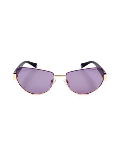 Polaroid, acero inoxidable, dorado, unisex, gafas de sol