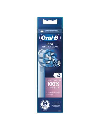 Oral-B Recambios Sensitive Clean 3 Unidades