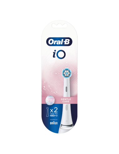 Oral-B iO Gentle Care Blanco Recambios 2 Unidades