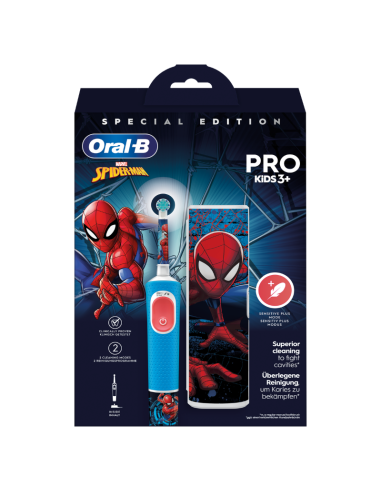 Oral-B Cepillo Recargable Vitality Pro Kids Box Spiderman