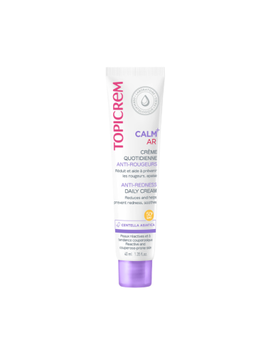 TOPICREM Calm+ AR Crema Diaria Antirojeces SPF 50+ 40 ml